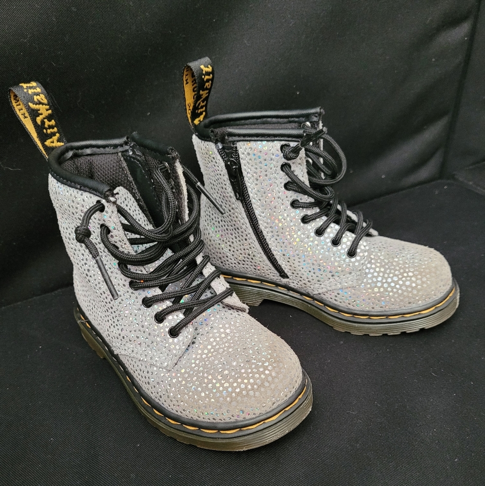 Sparkly Toddler Dr. Martens Size 8